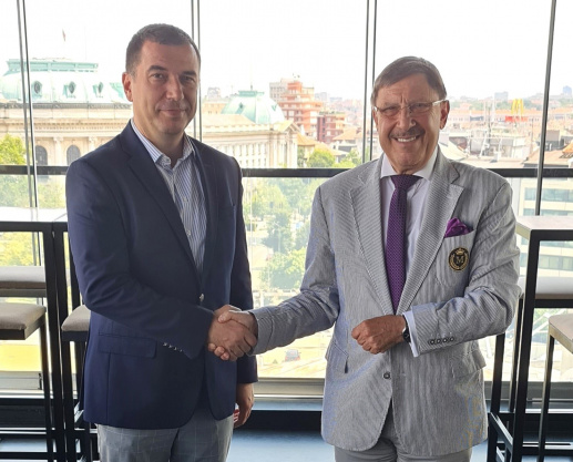 Максим Бехар се срещна с посланика на Република Косово в България