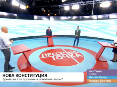 Максим Бехар в "Пресечна точка" по NOVA TV: Най-важното е България да успее!