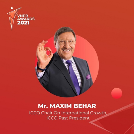 Maxim Behar as Judge at Vietnam PR & Communications Excellence Awards 2021