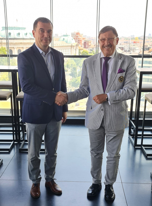Maxim Behar Meets with the Ambassador of the Republic of Kosovo in Bulgaria