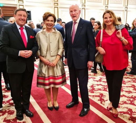 Maxim Behar at the event marking the National Day of the Republic of Turkey