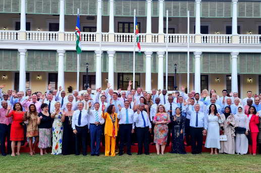 Honorary Consul General Maxim Behar at the Opening Ceremony of the Annual Honorary Consuls’ Conference of the Republic of Seychelles 2022