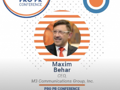 Maxim Behar Speaks at PRO.PR International Conference in Slovenia