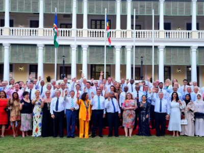 Honorary Consul General Maxim Behar at the Opening Ceremony of the Annual Honorary Consuls’ Conference of the Republic of Seychelles 2022