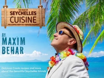 Bulgarian PR guru Maxim Behar launches book: "The Magic of Seychelles Cuisine and stories from the Paradise on Earth"