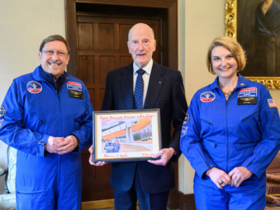 King Simeon II of Bulgaria Congratulated Maxim and Veneta Behar After Their U.S. Space Training