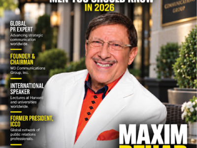 Maxim Behar Among the Top 10 Inspiring Leaders in 2026