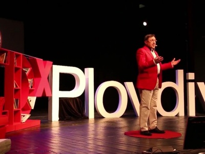 Максим Бехар на изложението TEDx