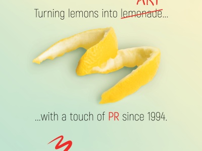 Turning Lemons into Art for Yet Another Year!