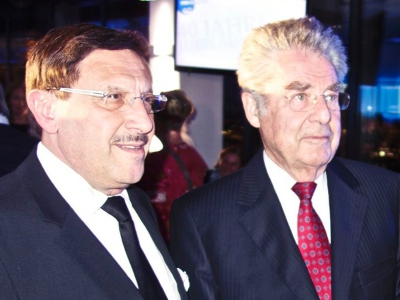 Mr. Behar meets the President of Austria H.E. Mr. Heinz Fischer