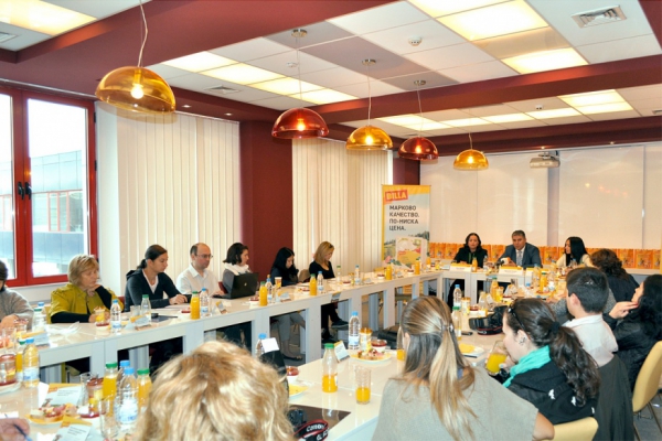BILLA Bulgaria presented its new BILLA brand product line