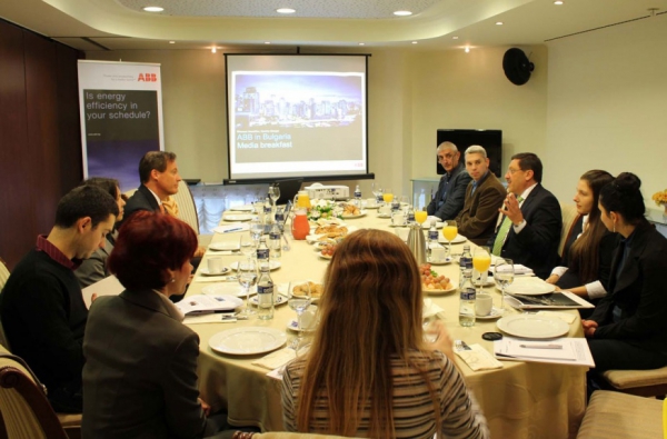 ABB country manager met with Bulgarian media