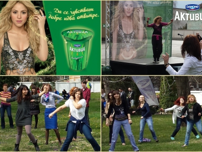 Danone and Schreiber Foods celebrated "Activia and Shakira in global campaign"