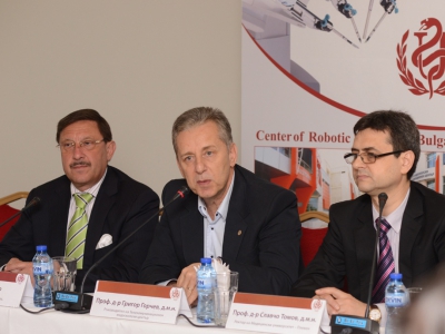 Medical University - Pleven, introduced the revolutionary for Bulgaria and Eastern Europe system for robotic surgery and training