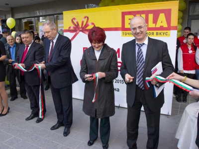 An event to remember: BILLA opened its first store for 2015 in Varna