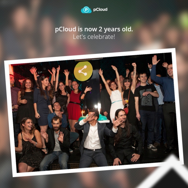 pCloud celebrated 2 years in the global cloud storage business