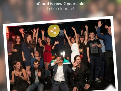 pCloud celebrated 2 years in the global cloud storage business