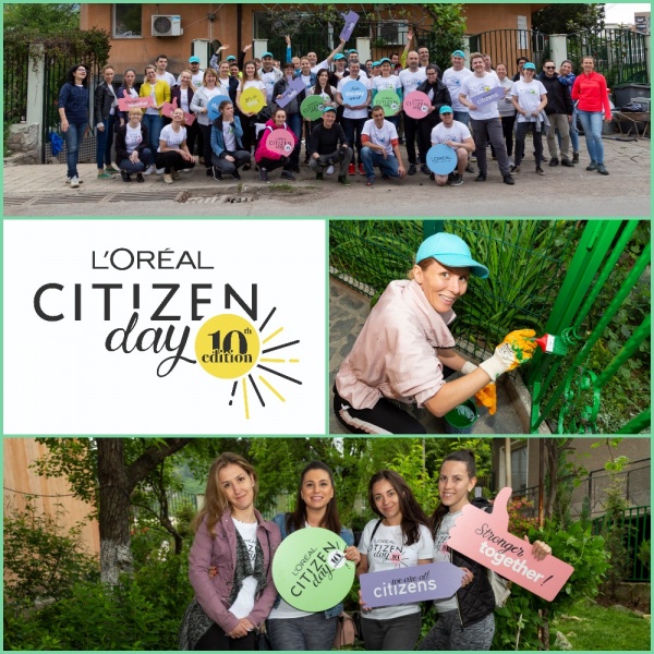 10 години L’Oréal Citizen Day – 10 години правим добрини!