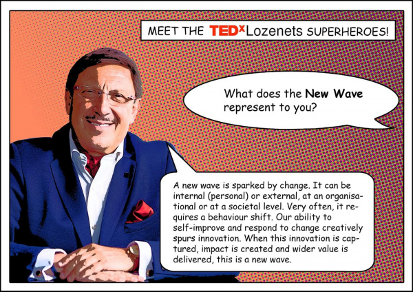 Максим Бехар е говорител на TEDxLozenets 2020