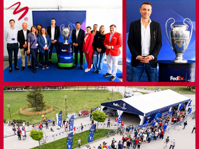 FedEx Express достави трофея на УЕФА Шампионска лига в София