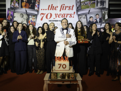 Княз Борис Търновски на юбилея на Максим Бехар