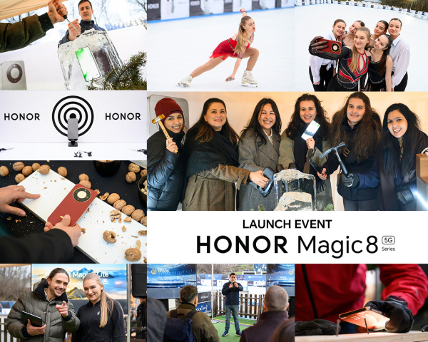 HONOR и M3 Communications Group, Inc. превърнаха ледена пързалка в София в арена на екстремни тестове