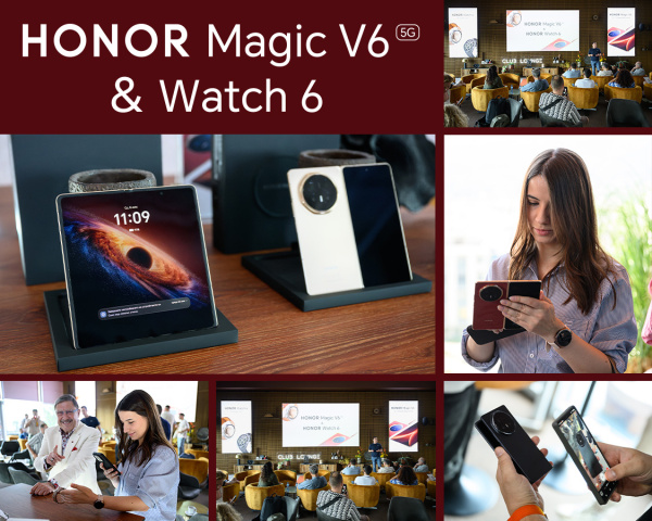 Когато луксът срещне иновацията: HONOR представи Magic V6 и Watch 6 в София