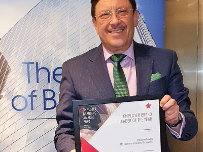 Maxim Behar Won the Employer Brand Leader of the Year Award