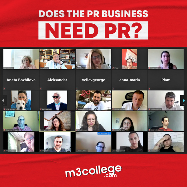 Let’s Talk about PR business with M3 College and Bulgarian PR Specialists