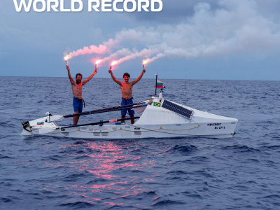 A New Bulgarian World Record Is Now a Fact: for the World's Youngest Ocean Rower
