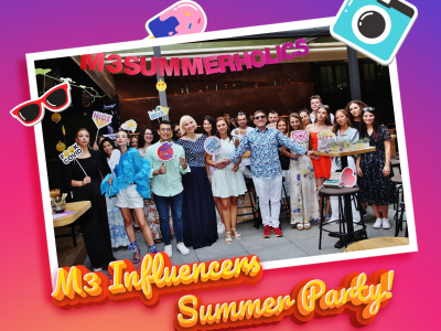 #M3DreamTeam Summer Party Becomes a #2021 Trend