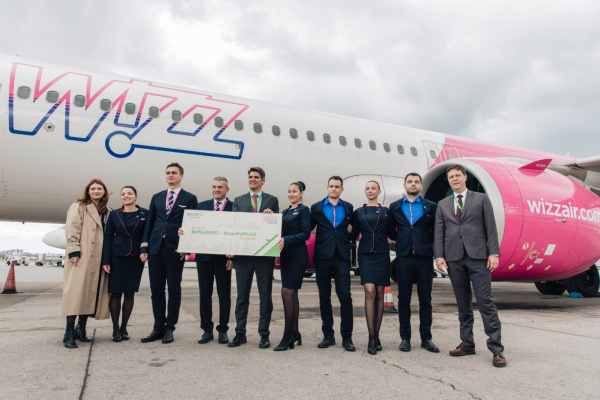 Wizz Air Launches Its First Flight from Bulgaria to Saudi Arabia