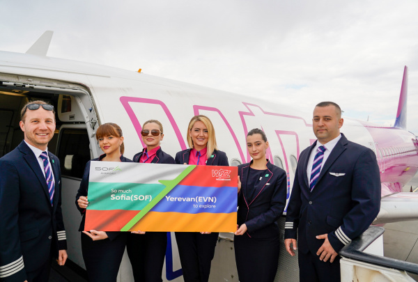 WIZZ AIR LAUNCHES A NEW EXCITING ROUTE FROM BULGARIA TO ARMENIA