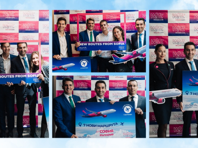 Wizz Air flies even further: Seventh aircraft and seven new destinations from Sofia