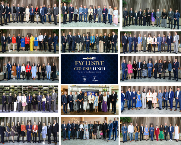 Exclusive CEO-Only Lunch: 1 Year of Creating Unique Environment for Business and Networking in Bulgaria