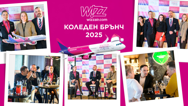 Flying into the Holidays: Wizz Air Celebrates a Successful 2025 with an Exclusive Christmas Brunch