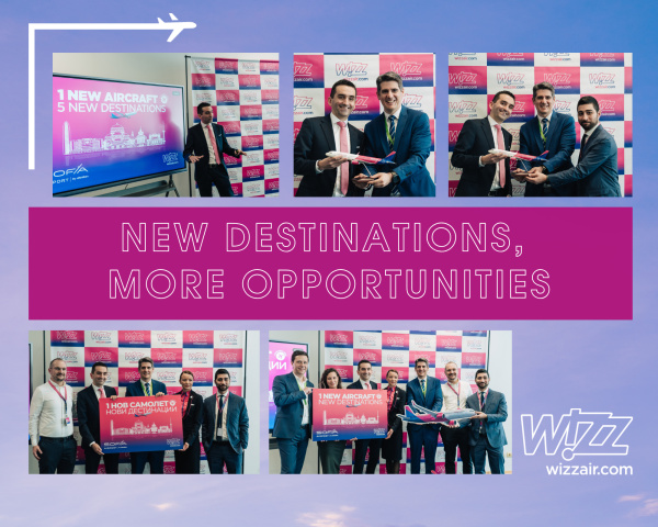 Wizz Air & M3 Set Sights on Egypt: Pink Future and New Horizons for Sofia