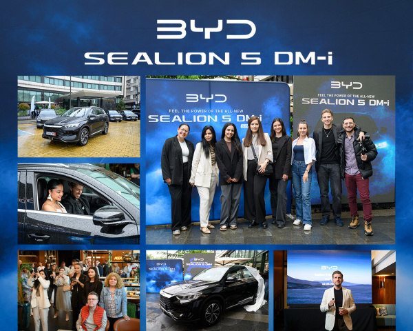 BYD Unveiled the New SEALION 5 DM-i in Sofia