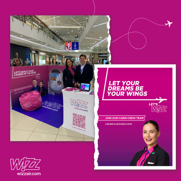 Let your dreams be your wings: Wizz Air is expanding its cabin crew in Bulgaria